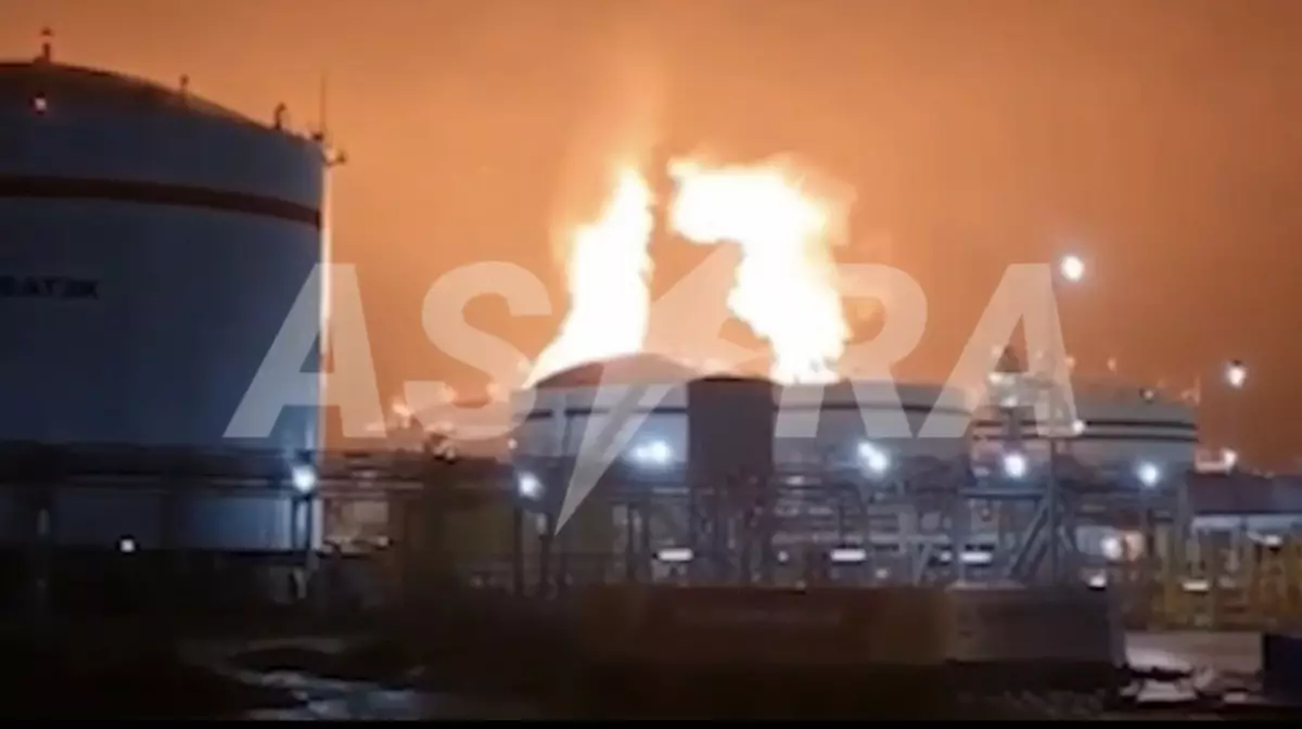 Пять резервуаров, три танкера и объекты "Новатэка": масштаб повреждений в Усть-Луге после атаки