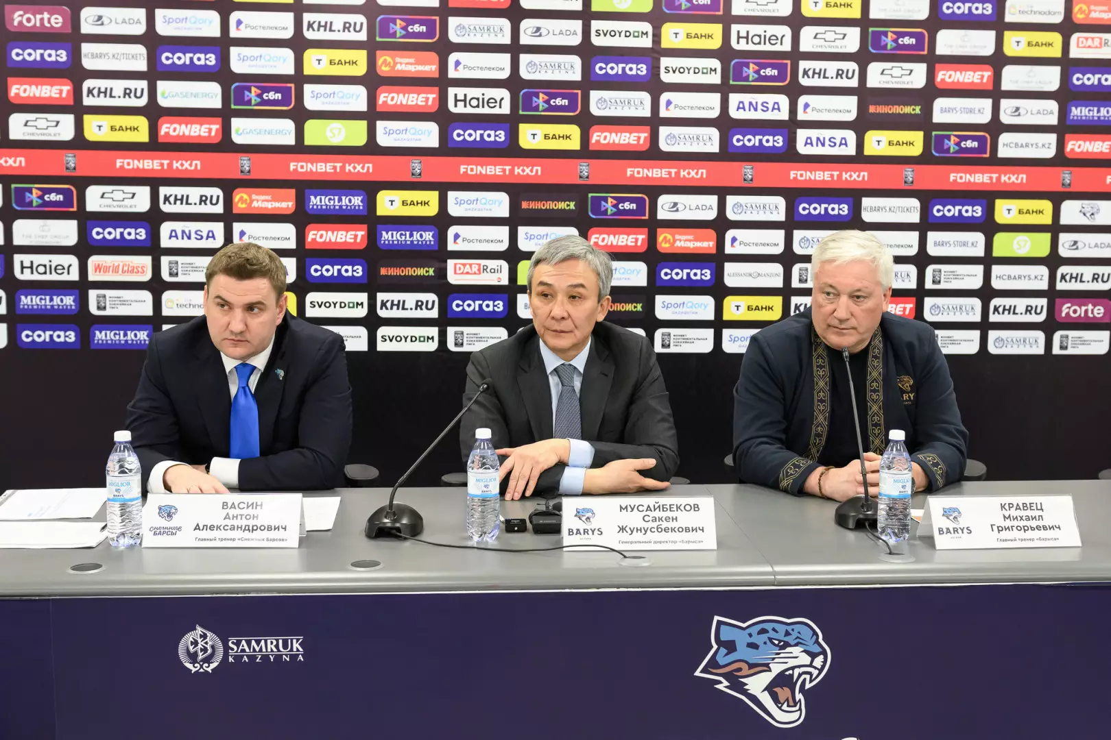 «Барыс»: Михаил Кравец остается, команда будет усиляться (видео)