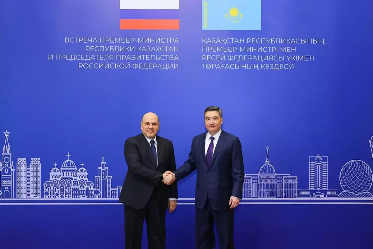 Премьеры Казахстана и России обсудили сохранение экосистемы Каспия.