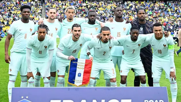 Франция құрамасы аз құраммен-ақ Бразилияны ұтып кетті