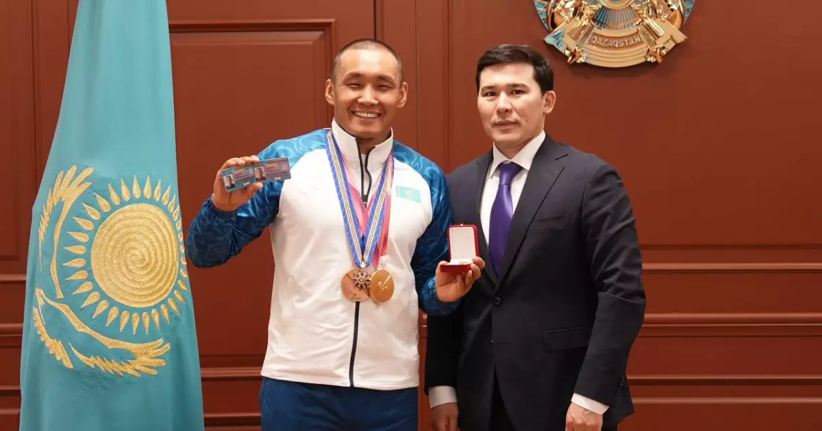  Ербол Хамитовқа «Қазақстанның еңбек сіңірген спорт шебері» атағы берілді 