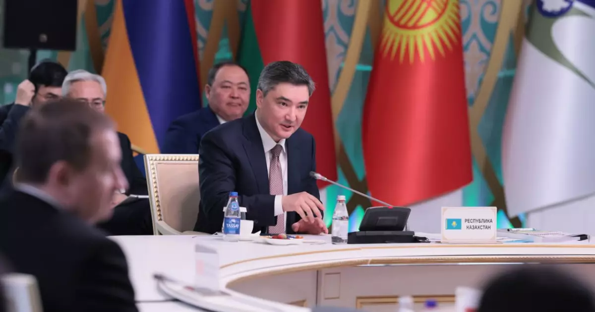   Еуразиялық экономикалық одақ аясындағы өзара іс-қимыл тек экономикалық сипатқа ие — Олжас Бектенов   