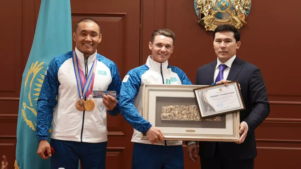 Паралимпиада чемпионы Ербол Хамитовқа жаңа атақ берілді