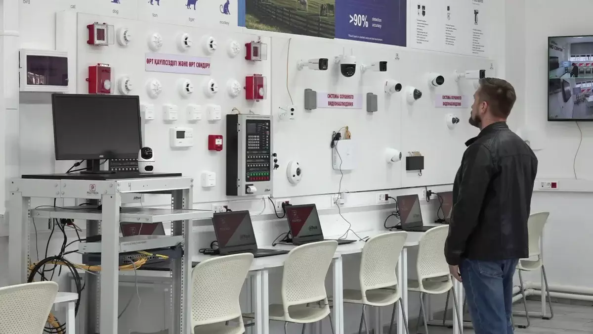 Алматыдағы оқу орындарының бірінде оқу-өндірістік зертханасы ашылды