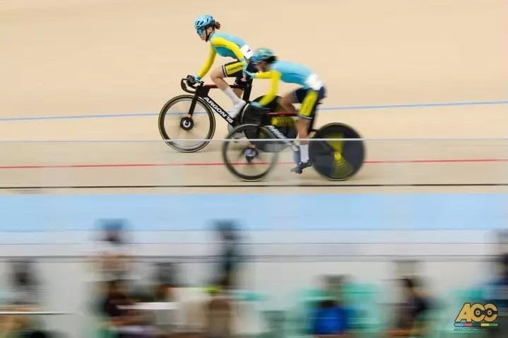 Екі спортшымыз тректегі велоспорттан Азия чемпионы атанды