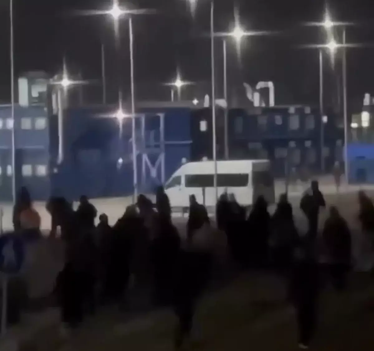 Массовая драка вахтовиков из Казахстана в российском городе попала на видео