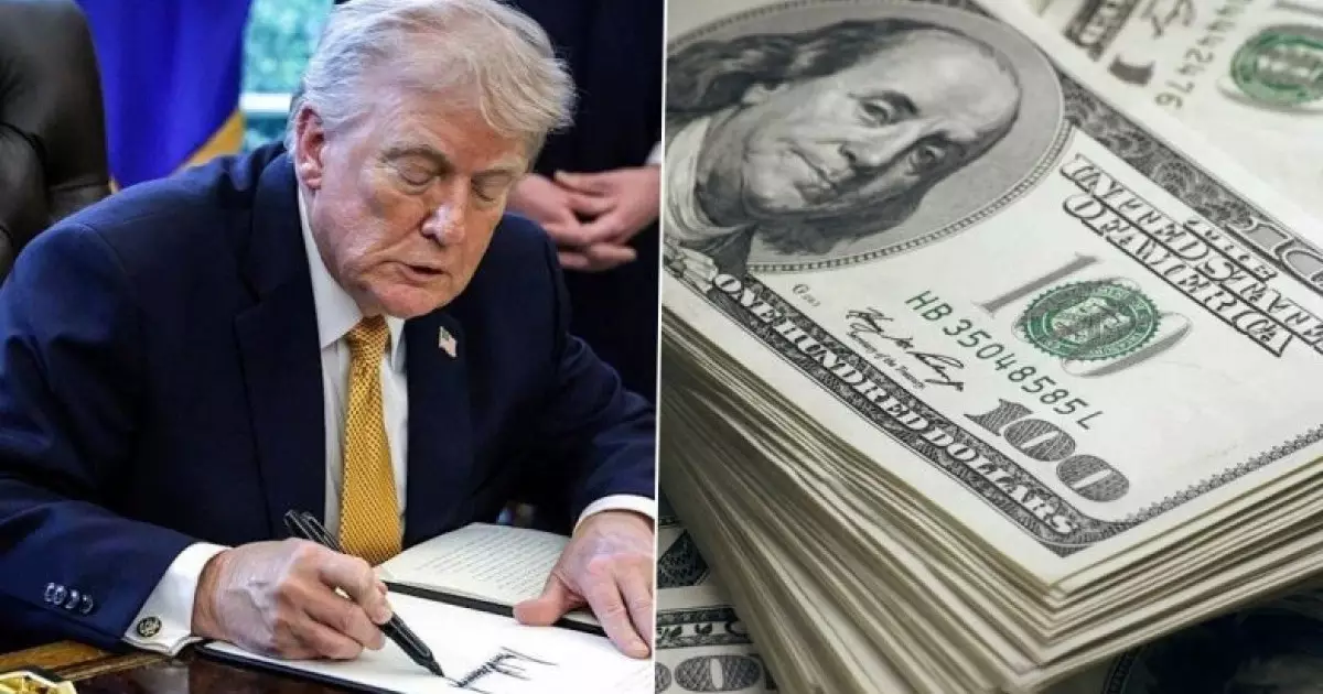  Тарихи өзгеріс: Долларға Трамптың қолтаңбасы қойылады 