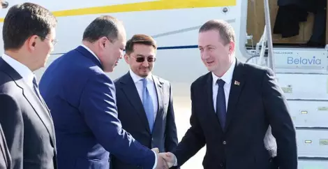 Турчин прибыл в Казахстан для участия в заседании Евразийского межправительственного совета.