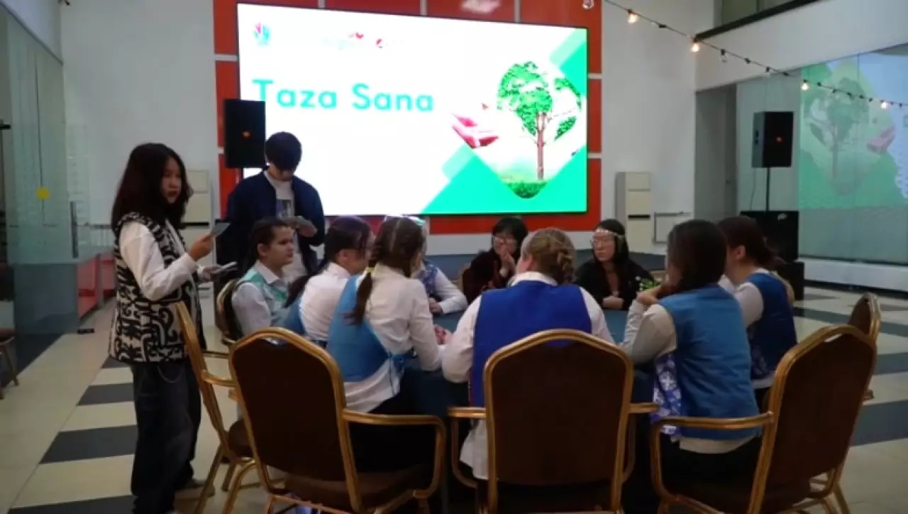 Экологическую викторину Taza Sana провели в Павлодаре