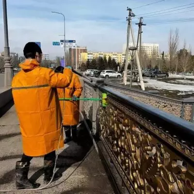 Генеральная уборка проводится в Астане