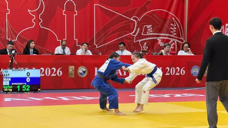 Более 800 юных спортсменов участвуют в чемпионате Казахстана по дзюдо в Караганде