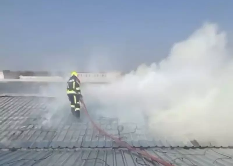 На барахолке в Алматы вновь произошёл пожар