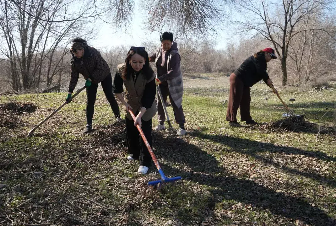 «7 OZEN»: Жетісуда Көксу өзенінің арнасы тазартылды