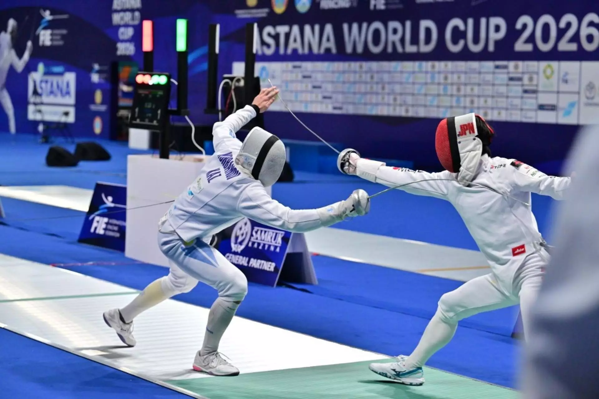 Казахстанский шпажист победил двукратного олимпийского чемпиона на Кубке мира