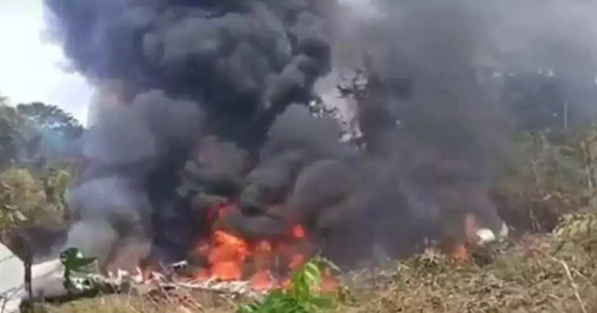  Колумбияда 100-ден астам адам мінген ұшақ құлады: алғашқы мәліметтер шықты 