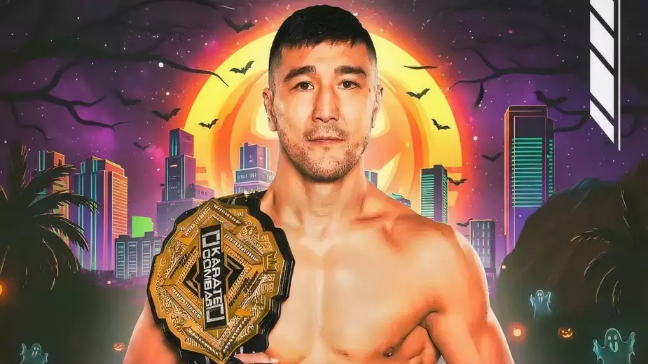 Этнический казах Ильяс Хамзин защитил титул чемпиона Karate Combat