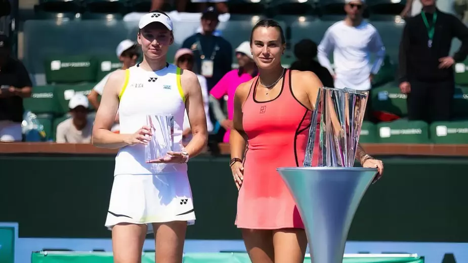 Прямая трансляция полуфинала Елена Рыбакина - Арина Соболенко в Майами-2026