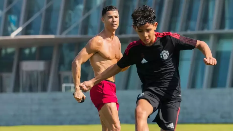 Сын Роналду провел тренировку с "Реалом"