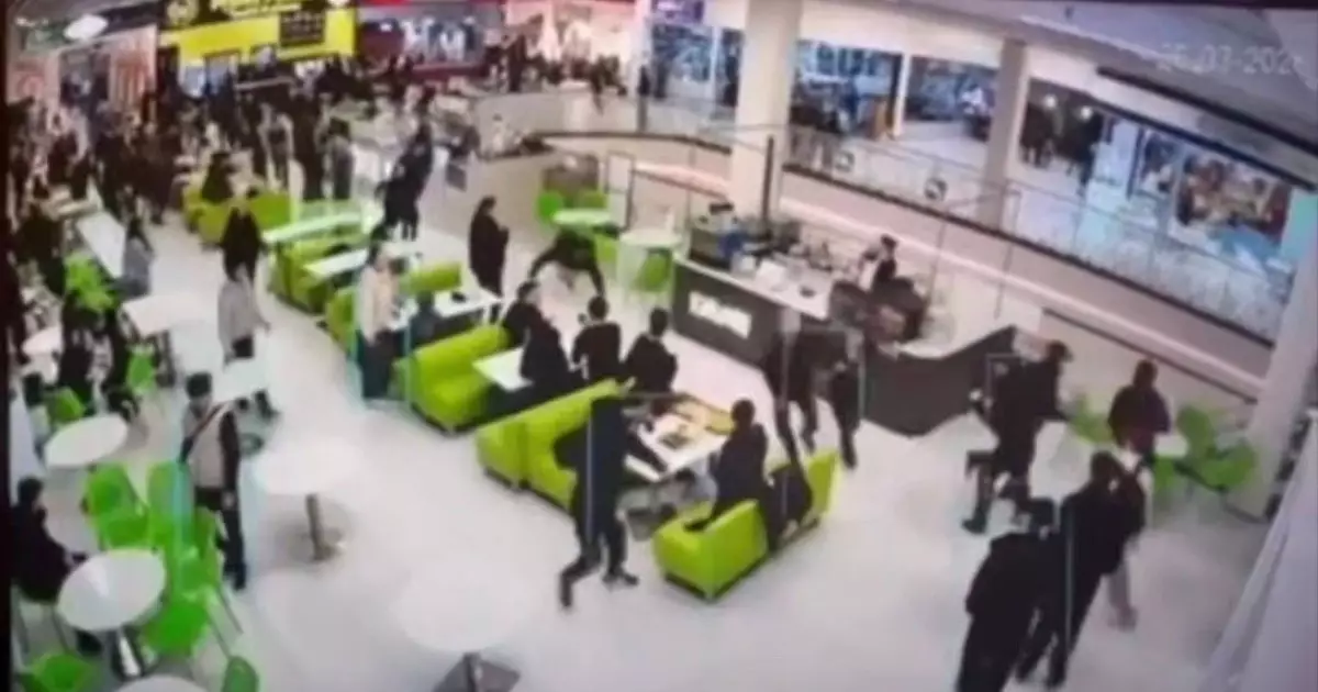  Астанадағы сауда орталығында жаппай төбелес болды 