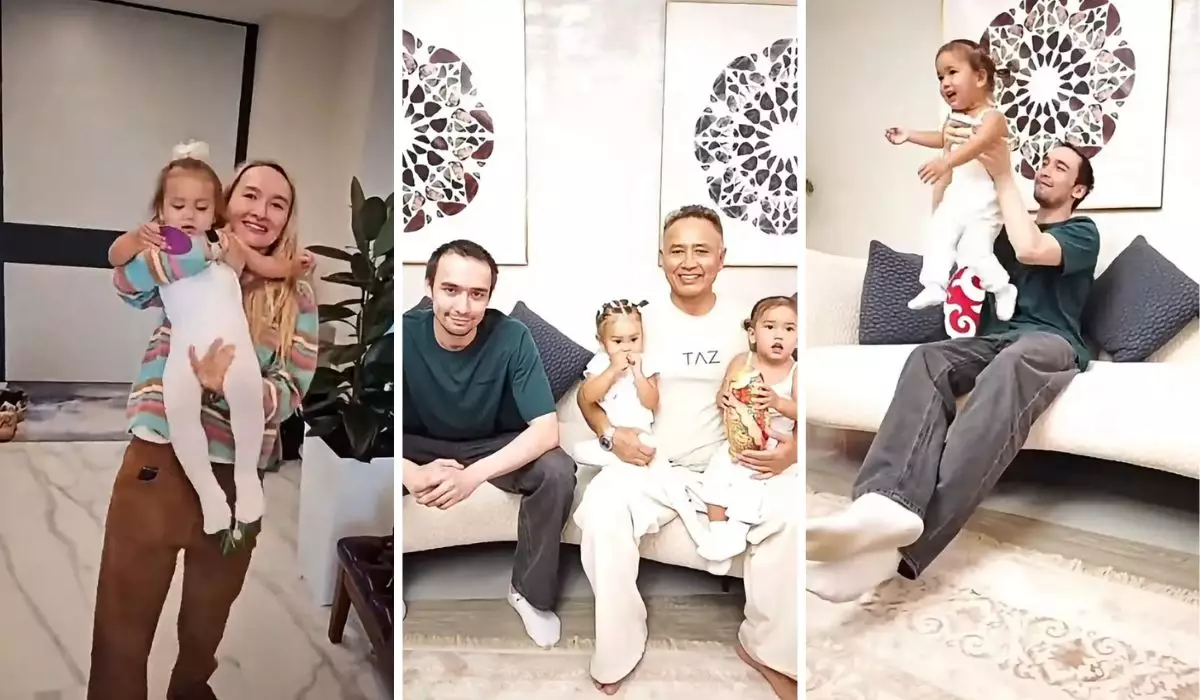 "Ақыры татуласыпты ғой": Тұрсынғали Алагөзовтың бірінші некеден туған балалары кенже екі қызымен жүздесті