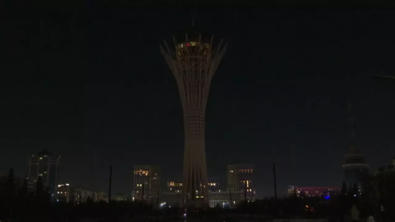 «Час Земли» поддержали все казахстанские города