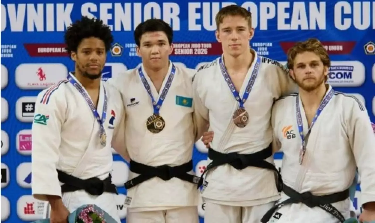 Казахстанцы выиграли три медали в первый день Кубка Европы по дзюдо