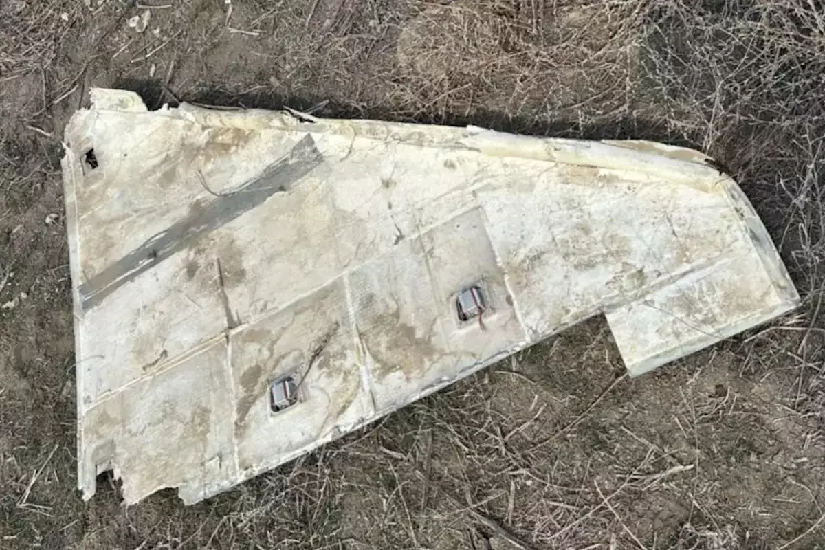 В Атырауской области обнаружили возможные обломки дрона
