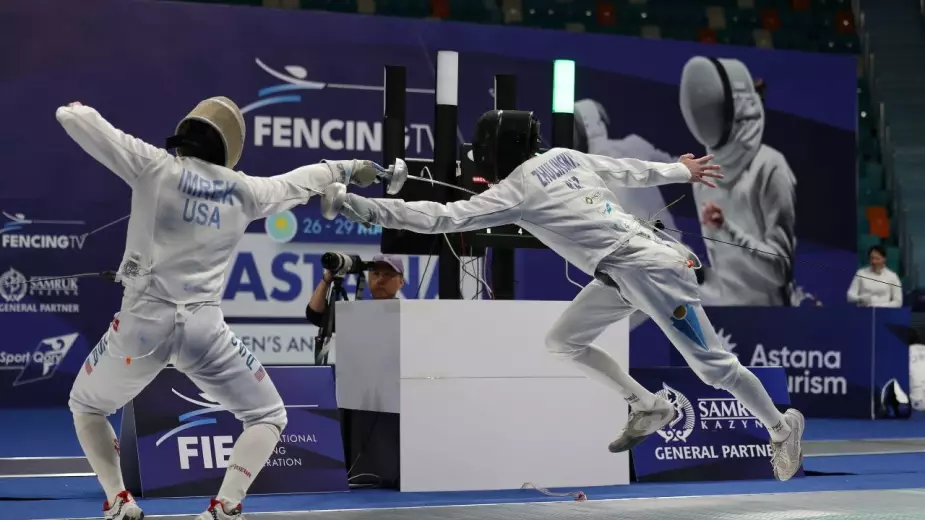 Казахстан стал четвертым на Кубке мира по фехтованию в Астане