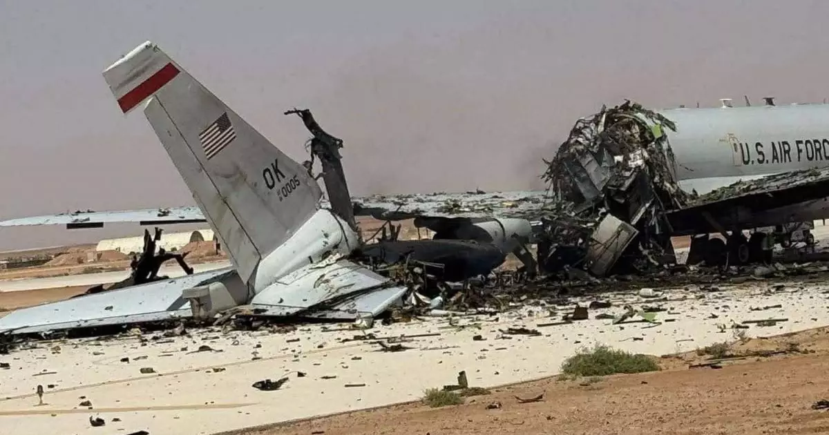   Иран соққысынан АҚШ-тың 500 миллион долларлық сирек ұшағы жойылды – The Telegraph   