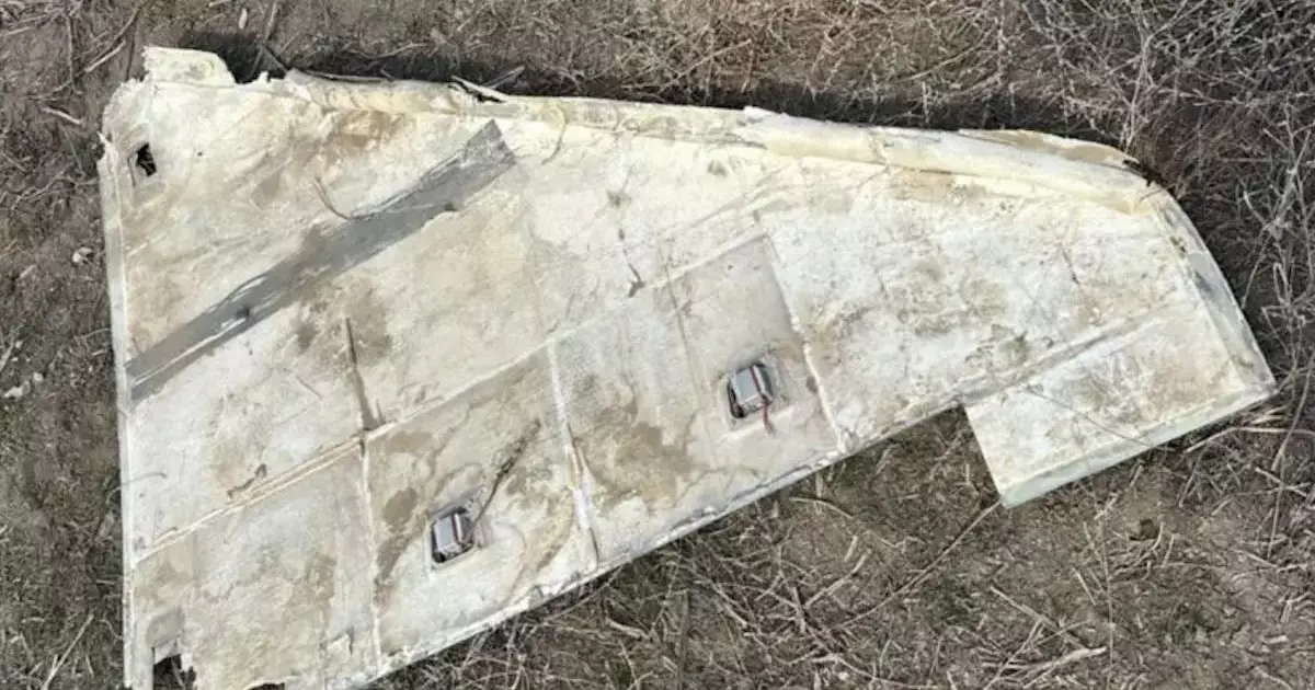  Атырау облысының аумағынан дронға ұқсас бөлшектер табылды 