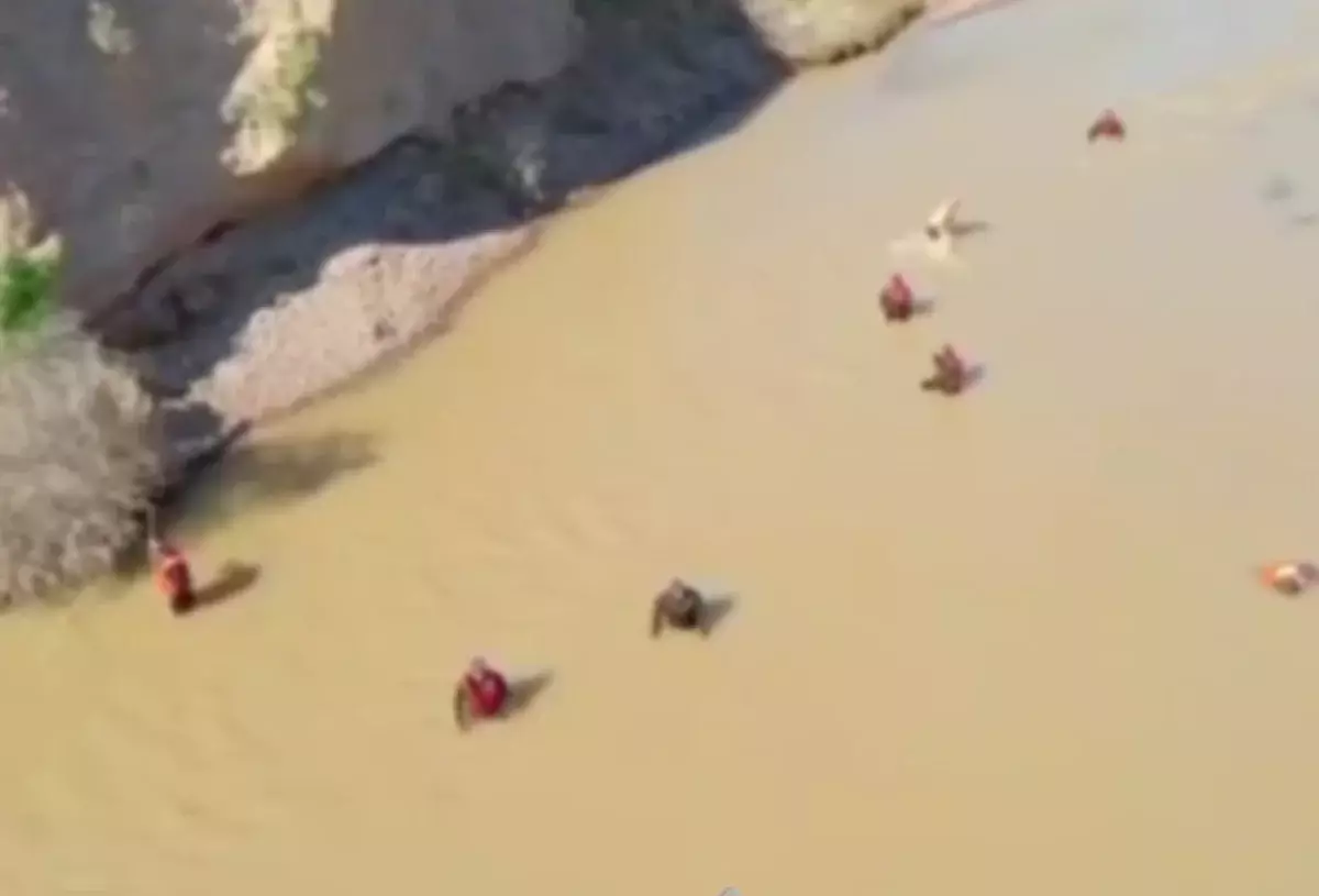 В Туркестанской области продолжаются масштабные поиски утонувшего ребёнка