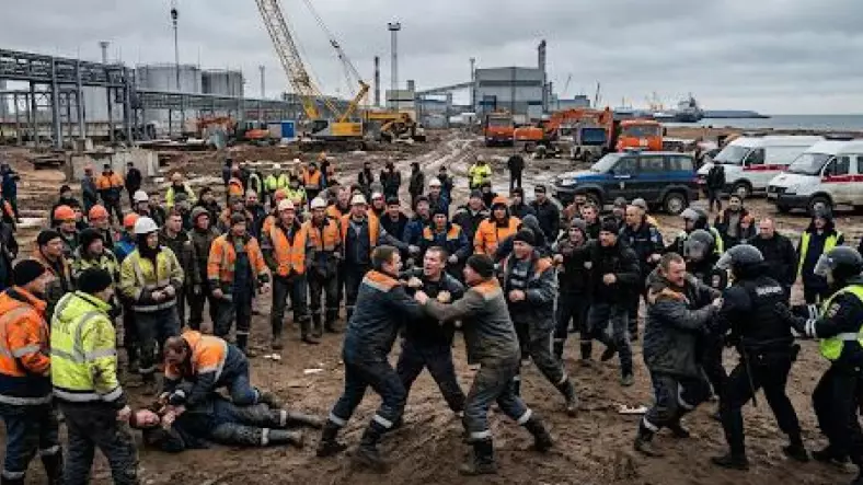 Усть-Лугадағы жаппай төбелеске вахташылар пікір білдірді