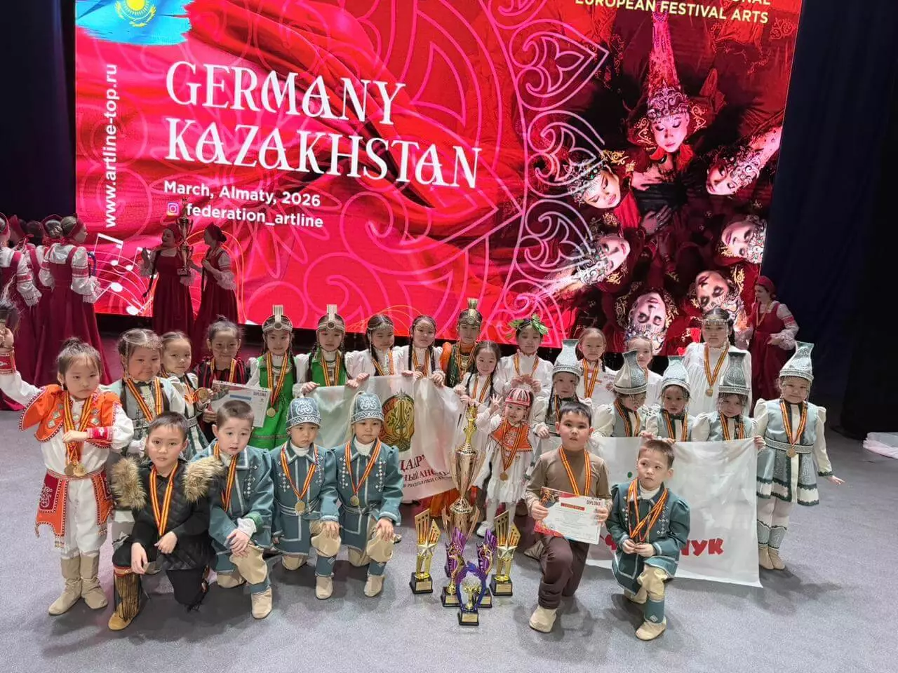 Якутские Суперкрошки стали обладателями кубка ВИП Гран-При в Казахстане.