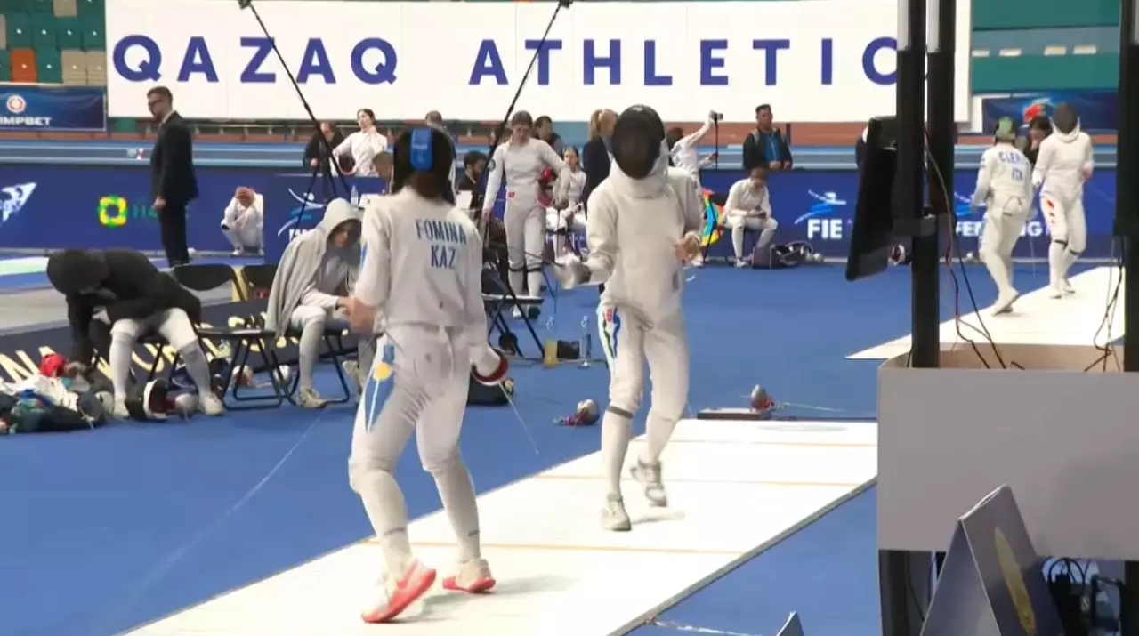Подведены итоги Кубка мира по фехтованию на шпаге в Астане