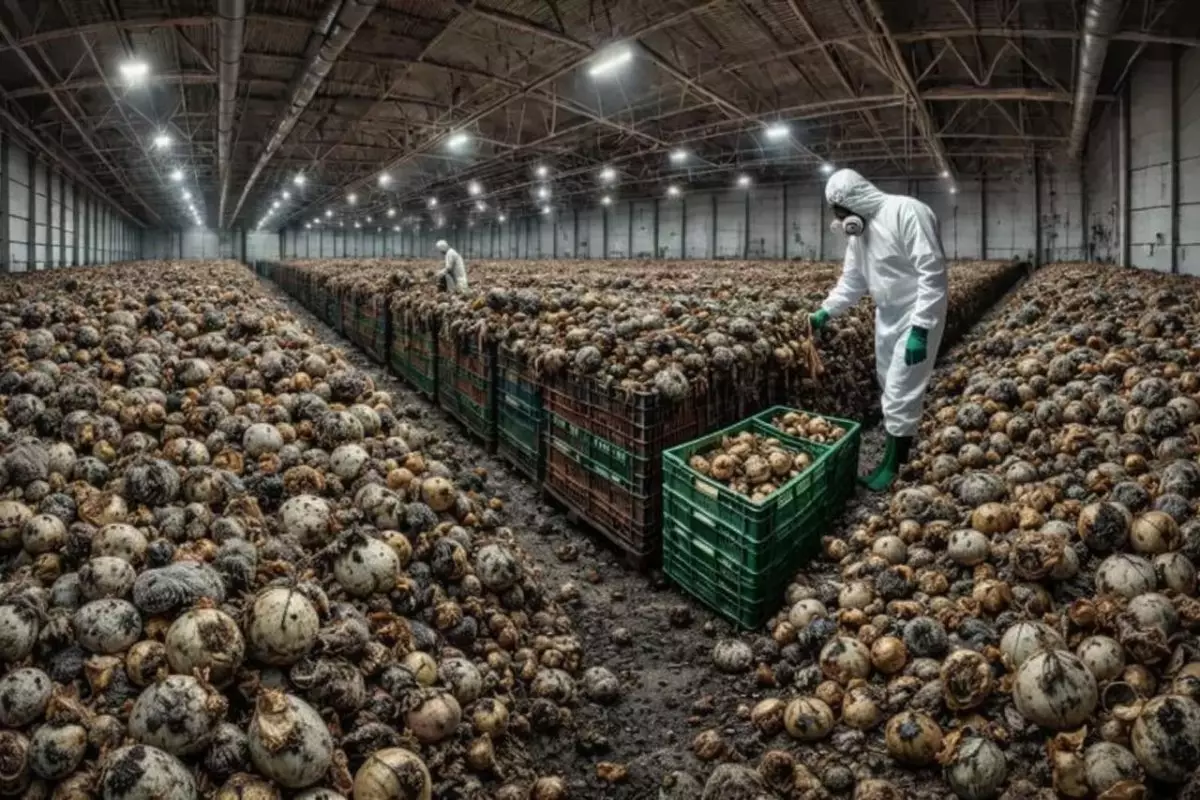 Елде пияз шіріп, шаруалар шығынға батып жатыр