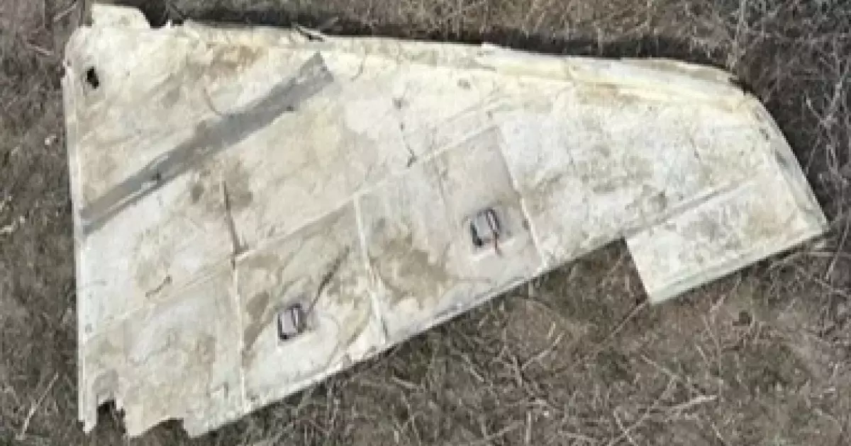  Атыраудан дрон қалдықтарына ұқсас бөлшектер табылды 