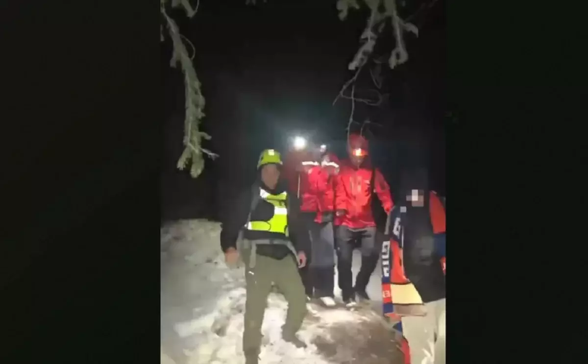 Алматы облысында құтқарушылар тауда адасып қалғандарға көмекке келді