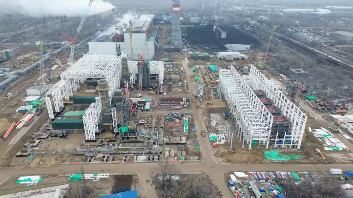 Алматыны газға көшіру: газ турбиналары мен генераторлар орнатылуда