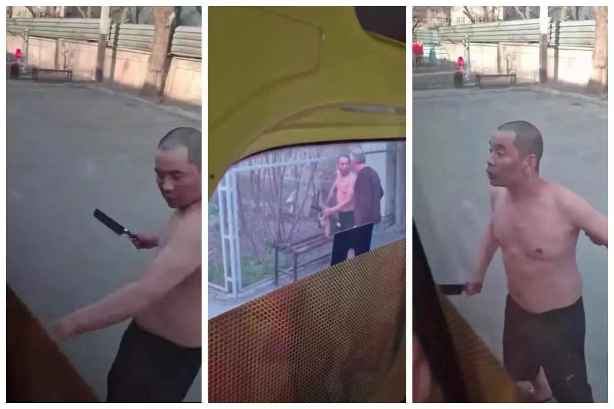 Алматыда науқастың ұлы жедел жәрдем қызметкерлеріне пышақпен шабуыл жасаған