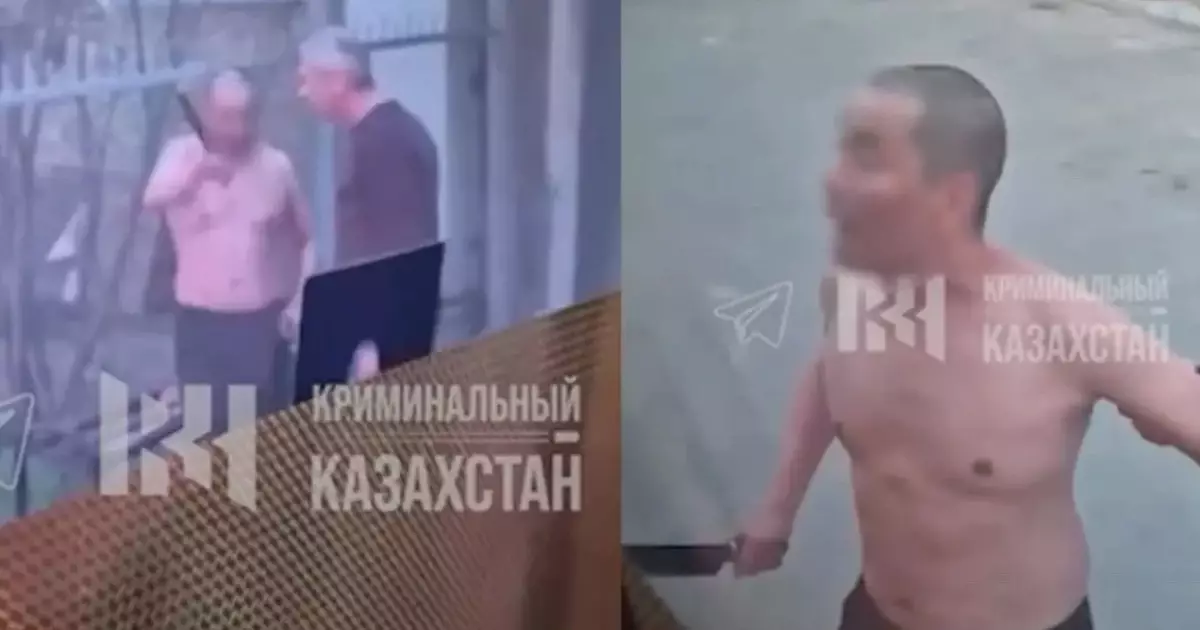  Дәрігер мен фельдшерге пышақпен шабуыл жасаған ер адам ұсталды 