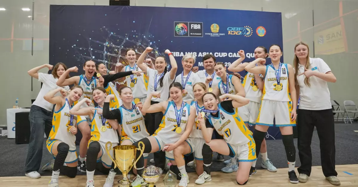  Қазақстандық баскетболшы қыздар U18 Азия кубогіне жолдама алды 