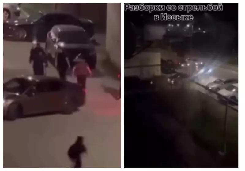 Стрельба в Есике: семь человек увезли в изолятор