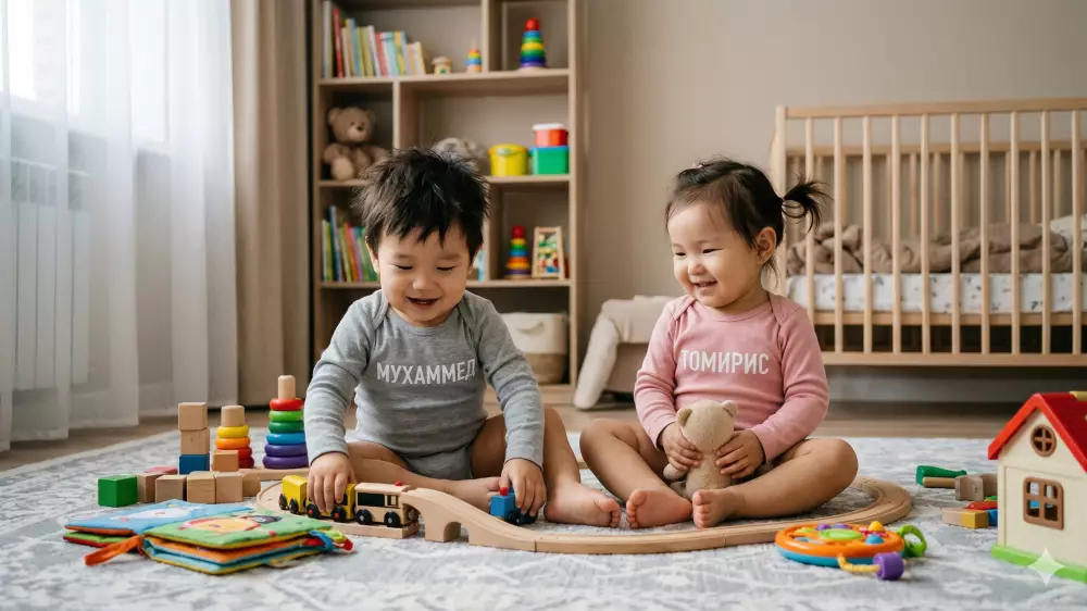 Томирис пен Мұхаммед. Алматыда жаңа туған нәрестелерге ең көп қойылған есімдер аталды