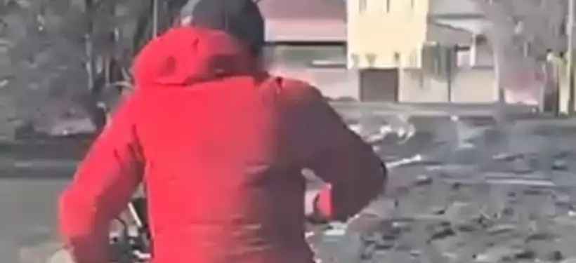 Семейде мас күйде электрвелосипед айдаған жүргізуші ұсталды