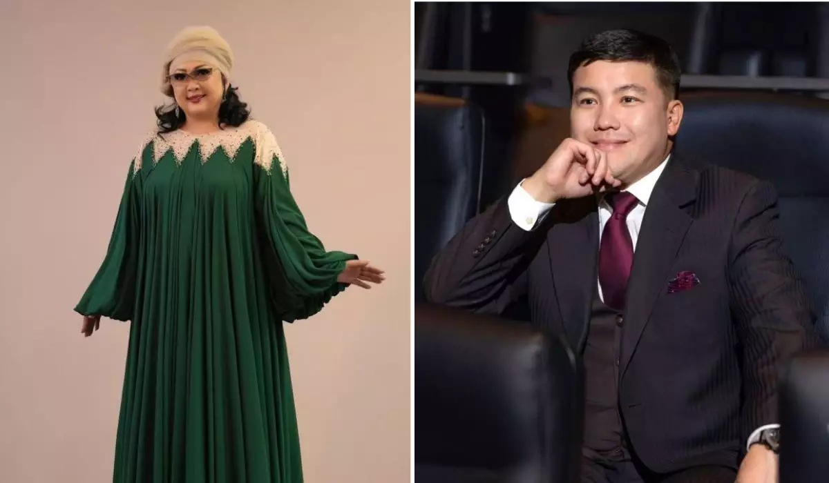 "Төртінші әйелмен жүрсең де, бақытты бол": Мақпал Жүнісова әзілкеш Тұрсынбек Қабатовты көпшілік алдында сынға алды