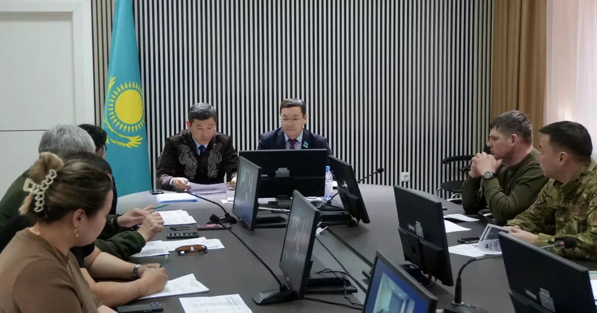 «AMANAT»: Ақмола облысында су тасқынына қарсы дайындық мәселесі талқыланды 