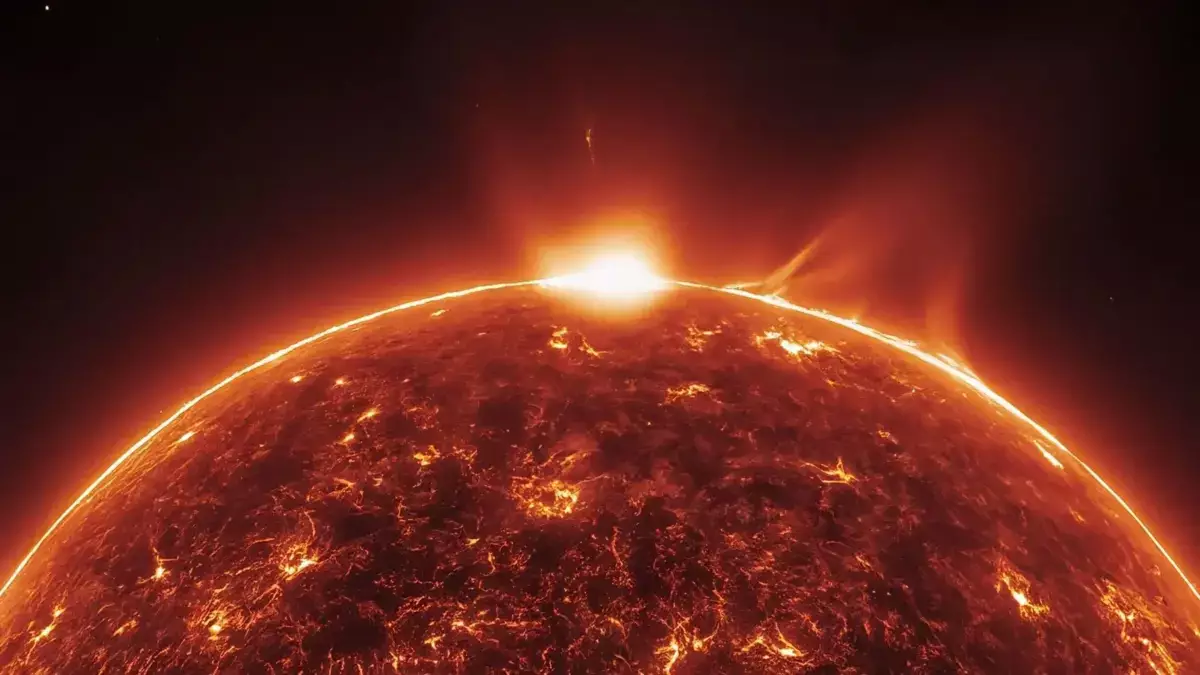 На Солнце зафиксирован взрыв сверхсилы - новости на Lada.kz 30.03.2026