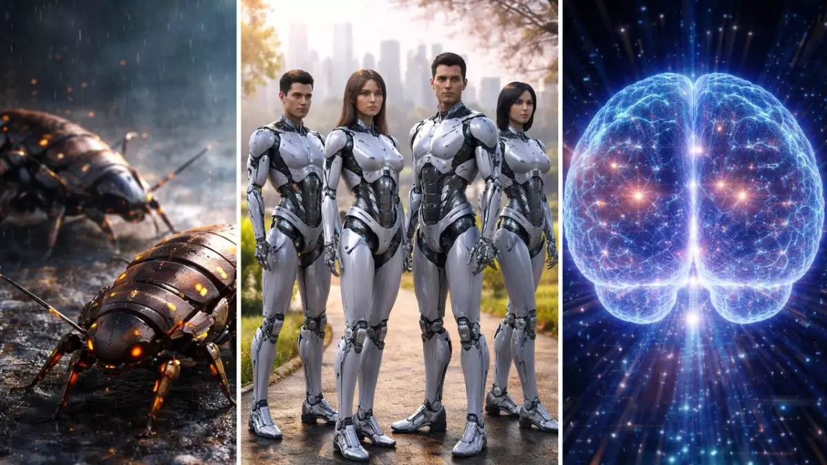 Дайджест AI | Тараканы-киборги, андроиды в парке и цифровой мозг