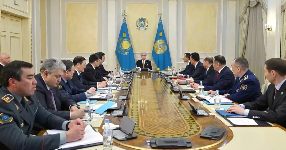  Қасым-Жомарт Тоқаев Қауіпсіздік Кеңесінің отырысын өткізді 
