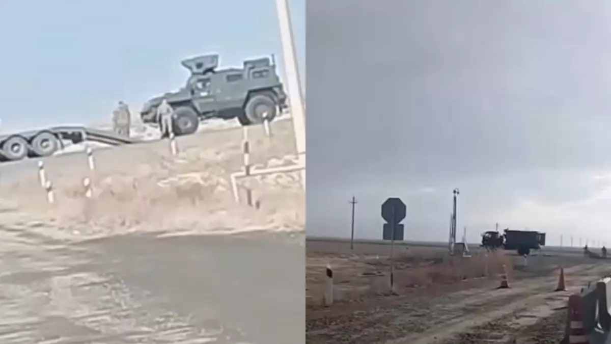 Видео с военной техникой напугало жителей Атырауской области: что говорят в Минобороны